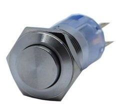 Butto J16-222-E 16mm ÇIKIK KAFA METAL YAYLI BUTON