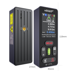 Noyafa NF-277L 60 Metre Lazer Mesafe Ölçer Yeşil Lazer USB Şarjlı