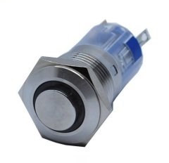 Butto J16-361-E-WD 16mm LED IŞIKLI ÇIKIK KAFALI KALICI BUTON BEYAZ