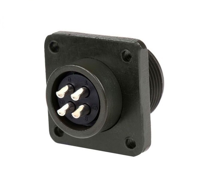 Kukdong Kukdong Kukdong MS3102A 14S-2S Askeri Konnektör 4 Pin Dişi