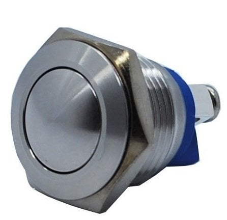 Butto EJ16-231A 16 mm IŞIKSIZ BOMBELİ KAFA YAYLI BUTON