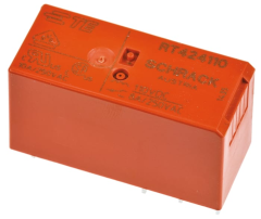 Schrack Schrack RT 424110 110DC 2K 08A PCB Röle