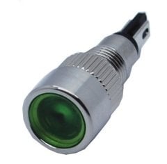 Butto J8-160P-GD 8 mm LED IŞIKLI ÇIKIK KAFALI SİNYAL LAMBASI YEŞİL