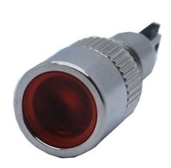 Butto J8-160P-RD 8 mm LED IŞIKLI ÇIKIK KAFALI SİNYAL LAMBASI KIRMIZI
