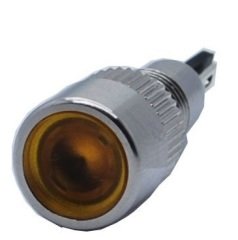 Butto J8-160P-YD 8 mm LED IŞIKLI ÇIKIK KAFALI SİNYAL LAMBASI SARI