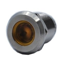 Butto J12-170P-YD 12 mm LED IŞIKLI YASSI KAFALI SİNYAL LAMBASI SARI