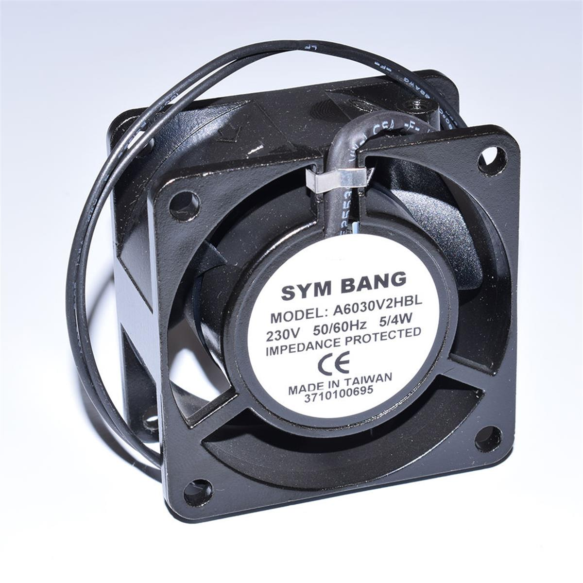 Plastim A6030V2HBL Shyuan-Ya Aksiyel Fan 60x60x30mm 230VAC Rulmanlı
