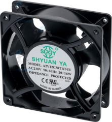 Plastim A2V12C38T Shyuan-Ya Aksiyel Fan 120x120x38mm 230VAC Rulmanlı