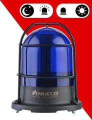 5 Mod Sensörlü Kafesli Tepe Lambası 85-260V AC/DC - SNT-925-ND-KFS Mavi