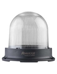 5 Mod Buzzerlı Tepe Lambası 12-24V AC/DC SNT-1215-B Beyaz