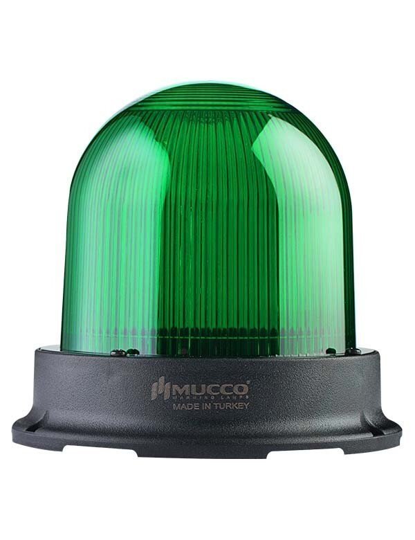 5 Mod Tepe Lambası 85-260V AC/DC SNT-1225 Yeşil
