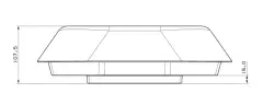 Plastim PTS6000 Design Tepe Fanı 970m3/h 230VAC
