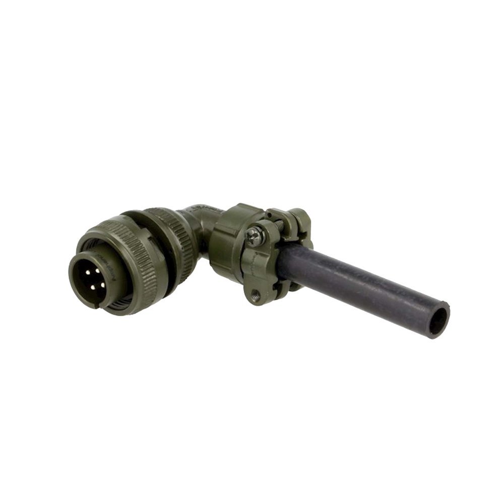 Kukdong Kukdong Kukdong MS3108 32-17P 4 Pinli 90° Derece Erkek Askeri Tip Konnektör