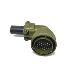 Kukdong Kukdong Kukdong MS3108 28-21P 37 Pinli 90° Derece Erkek Askeri Tip Konnektör