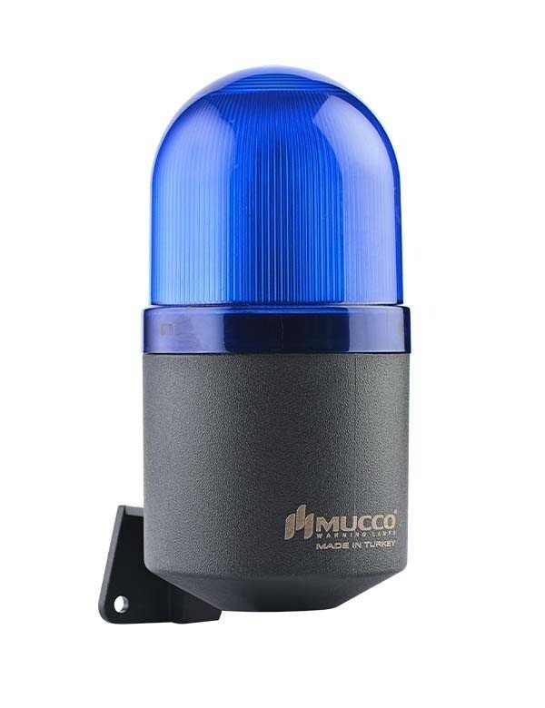 Üniversal ışıklı Korna 12-24V DC 10 Melodili SNT-K711 Mavi