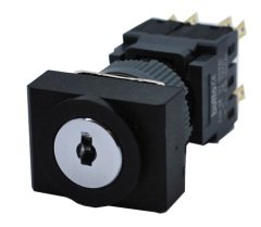 Butto F16-6312 16MM DİKDÖRTGEN 0-1 KALICI ANAHTARLI BUTON