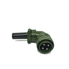 Kukdong Kukdong Kukdong MS3108 22-22P 4 Pinli 90° Derece Erkek Askeri Tip Konnektör
