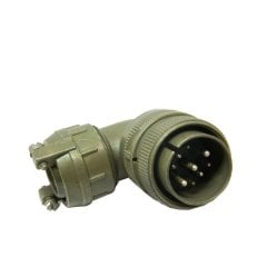 Kukdong Kukdong Kukdong MS3108 20-18P 9 Pinli 90° Derece Erkek Askeri Tip Konnektör