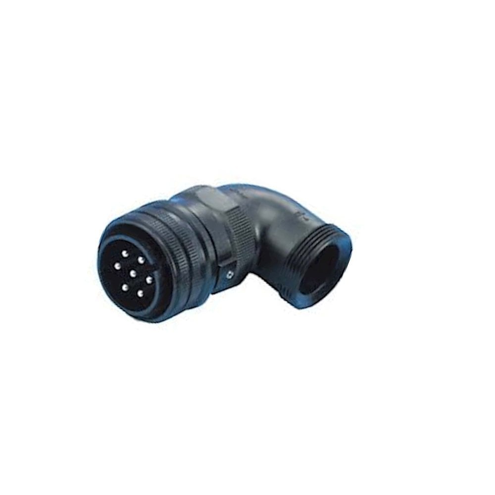 Kukdong Kukdong Kukdong MS3108 20-15P 7 Pinli 90° Derece Erkek Askeri Tip Konnektör