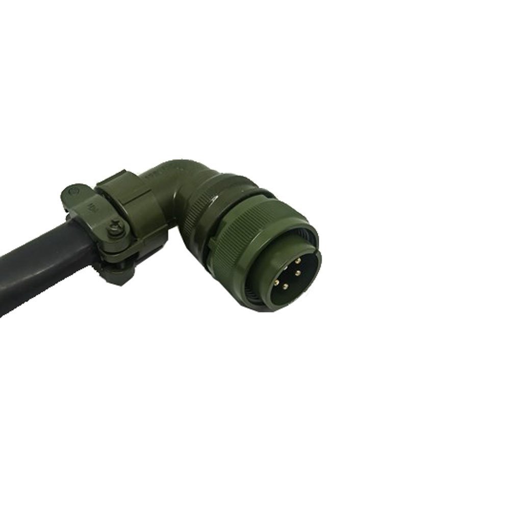 Kukdong Kukdong Kukdong MS3108 14S-5P 5 Pinli 90 Derece Erkek Askeri Tip Konnektör