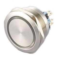 Butto J40-272-GD IP67 6-24VDC METAL(ÇELİK) YEŞİL IŞIKLI YAYLI BUTON