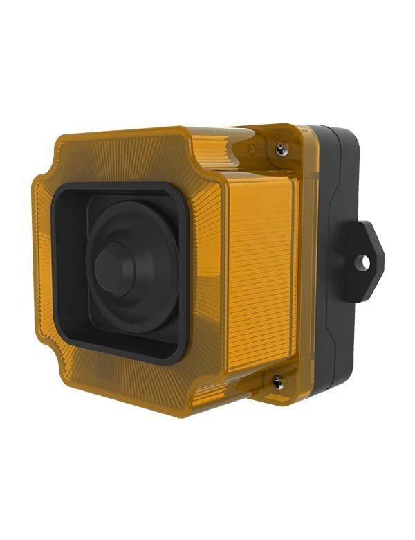 Endüstriyel ışıklı Korna 12-30V AC/DC SNT-ESP24 Sarı