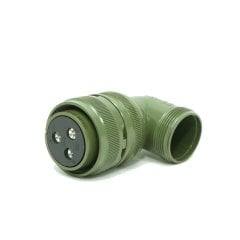 Kukdong Kukdong Kukdong MS3108 22-2S 3 Pinli 90 Derece Dişi Askeri Tip Konnektör