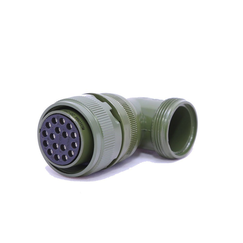 Kukdong Kukdong Kukdong MS3108 20-29S 17 Pinli 90 Derece Dişi Askeri Tip Konnektör