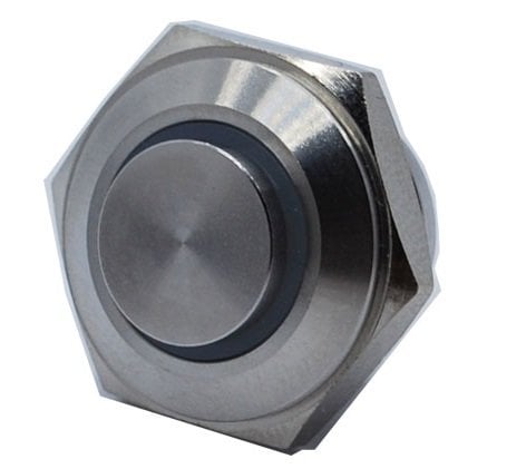 Butto EJ16-261-PM-RD IP67 Metal (ÇELİK) GÖVDE KIRMIZI IŞIKLI YAYLI(TUG SVİÇLİ) BUTON