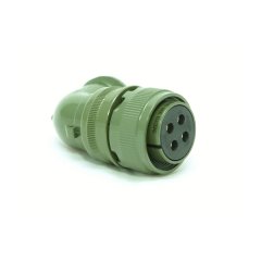 Kukdong Kukdong Kukdong MS3108 20-4S 4 Pinli 90 Derece Dişi Askeri Tip Konnektör