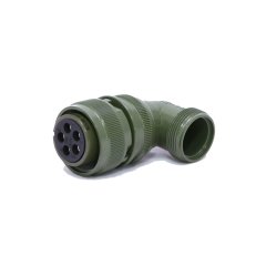Kukdong Kukdong Kukdong MS3108 18-11S 5 Pinli 90 Derece Dişi Askeri Tip Konnektör