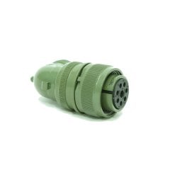 Kukdong Kukdong Kukdong MS3108 18-8S 8 Pinli 90 Derece Dişi Askeri Tip Konnektör
