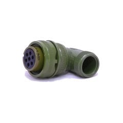 Kukdong Kukdong Kukdong MS3108 16S-1S 7 Pinli 90 Derece Dişi Askeri Tip Konnektör