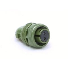 Kukdong Kukdong Kukdong MS3108 14S-9S 2 Pinli 90 Derece Dişi Askeri Tip Konnektör