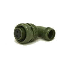 Kukdong Kukdong Kukdong MS3108 14S-9S 2 Pinli 90 Derece Dişi Askeri Tip Konnektör