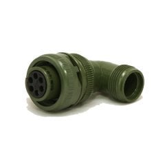 Kukdong Kukdong Kukdong MS3108 14S-6S 6 Pinli 90 Derece Dişi Askeri Tip Konnektör