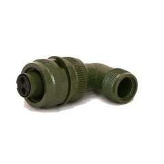 Kukdong Kukdong Kukdong MS3108 10SL-4S 2 Pinli 90 Derece Dişi Askeri Tip Konnektör