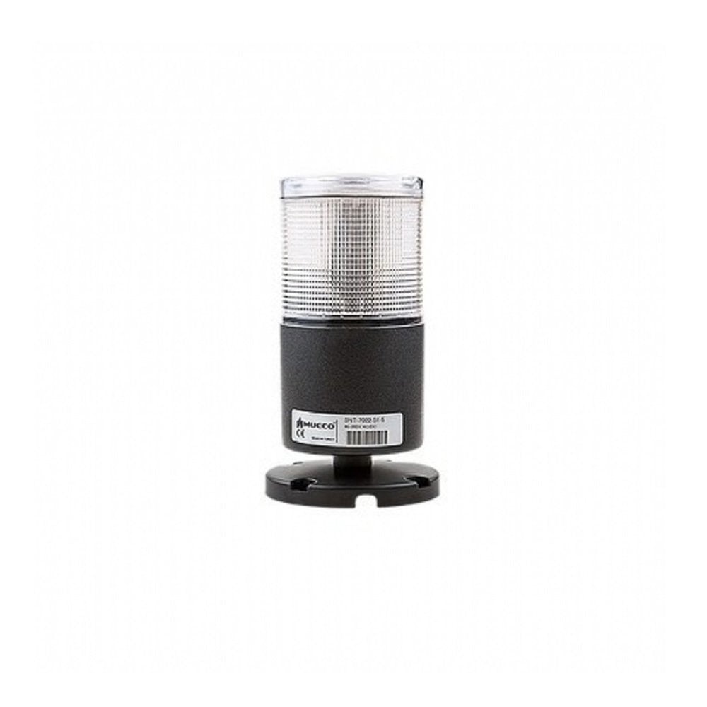 1 Katlı Flaşör ışıklı - Sabit Işıklı Kolon 40-260V AC/DC SNT-7022-F1