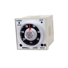 Autonics AT8N 100-240VAC 50/60Hz / 24-240VDC Çok İşlevli Analog Zamanlayıcı