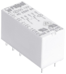 Relpol RM84-2012-25-5024-01 24V AC 2C/O 8A PCB (Baskı Devre) Röle Şeffaf Kapaklı 8 Pin
