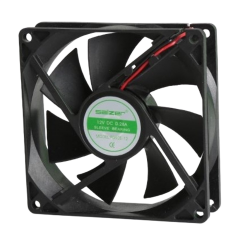 Salzer PD90S-12 92x92x25 12V DC Sleeve Kablolu Kare Fan