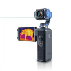 THERMAL MASTER KNIGHT 3 Eksenli Gimballi Gece Görüş Termal Kamera (640×512)