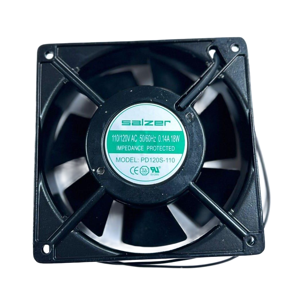 Salzer PD120S-38-110 120x120x38 110V AC Sleeve Kablolu Kare Fan