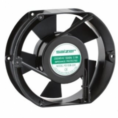 Salzer PD157B-110 172x150x51 110V AC Rulmanlı Ball Kare Fan