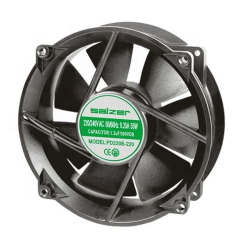 Salzer PD230B-220 230x65 220V AC Rulmanlı Yuvarlak Kulaklı Fan