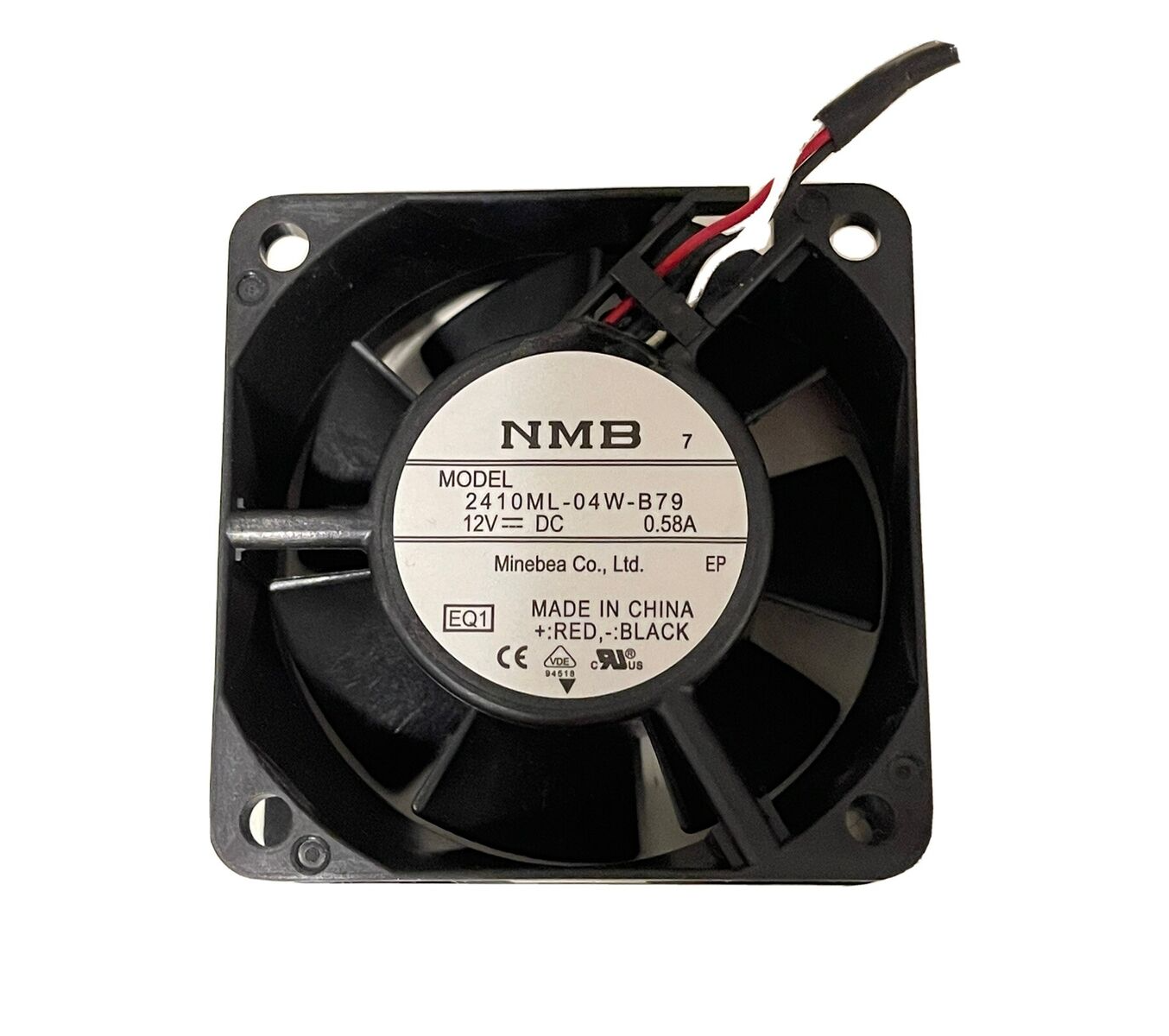 Nmb Mat 2410ML-04W-B79-B00 DC Eksenel Fan 12V 60x60x25 mm