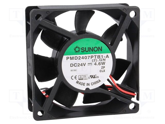 Sunon PMD2407PTB1-A DC Eksenel Fan 24V 70x70x25 mm