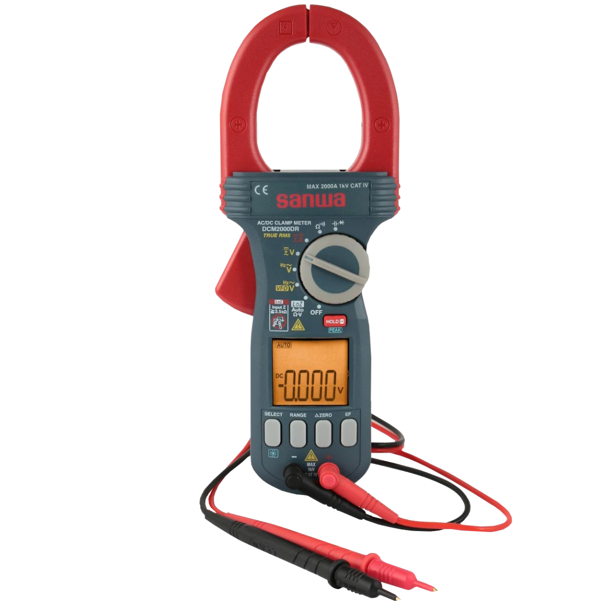 SANWA DCM-2000DR Trms 2000a Ac/dc Pensampermetre