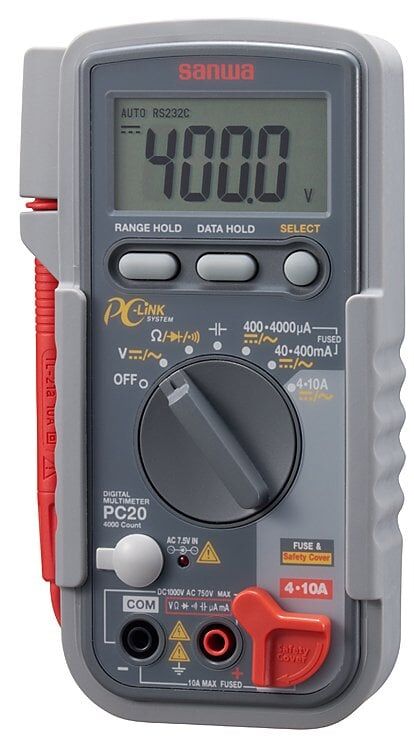 SANWA PC20 4000 Count Dijital Multimetre