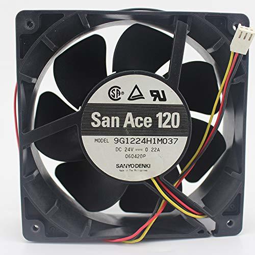 Sanyo Denki 9G1224H1M037 Kompakt Fan